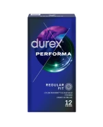 Durex Performa, prezerwatywy z lubrykantem przedłużającym stosunek, 12 sztuk