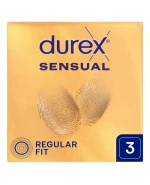 Durex Sensual, prezerwatywy supercienkie, 3 sztuki