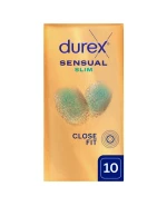 Durex Sensual Slim, prezerwatywy supercienkie, 10 sztuk
