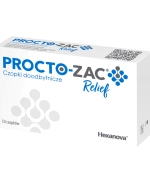 Procto-Zac Relief, czopki doodbytnicze, 10 sztuk