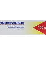 Puder płynny z anestezyną (240 mg +20 mg)/g, 100 g