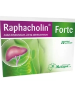 Raphacholin Forte 250 mg, 30 tabletek powlekanych