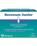 Recenum Junior, 30 mg, granulat do sporządzania zawiesiny doustnej, 10 saszetek