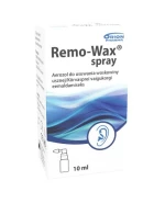 Remo-Wax Spray, Aerozol do usuwania woskowiny usznej, 10 ml