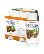 Resource 2.0 + Fibre, preparat odżywczy, smak kawowy, 4 x 200 ml