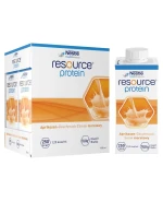 Resource Protein, preparat odżywczy, smak morelowy, 4 x 200 ml