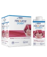 Resource Protein, preparat odżywczy, smak owoce leśne, 4 x 200 ml