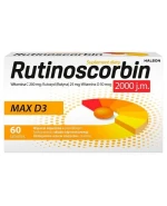 Rutinoscorbin Max D3, 60 tabletek