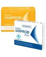 Sanprobi Barrier Forte, 2 g x 30 saszetek + Sanprobi Stress Psychobiotyk, 20 kapsułek