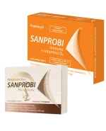 Sanprobi Pro-Immune 40 kapsułek + SanProbi Immuno + witamina D3, 20 kapsułek