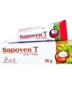 Sapoven T (20 mg + 10 mg)/g, żel, 30 g