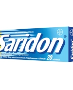 Saridon 250 mg + 150 mg + 50 mg, 20 tabletek (import równoległy)