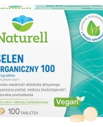 Naturell Selen Organiczny 100, 100 tabletek