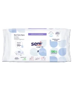 Seni Care Aqua, chusteczki nawilżane, pielęgnacyjne, XXL, 48 sztuk