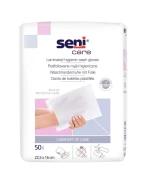 Seni Care, myjki higieniczne, podfoliowane, 22,5 cm x 16 cm, 50 sztuk