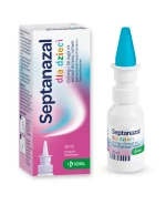 SeptaNazal dla dzieci (0,5 mg + 50 mg)/ml, aerozol do nosa, od 2 do 6 lat, 10 ml