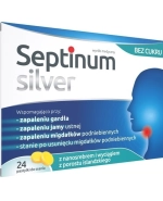 Septinum Silver, 24 pastylki do ssania