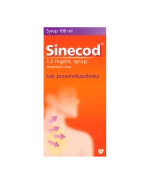 Sinecod 1,5 mg/ml, syrop, 100 ml