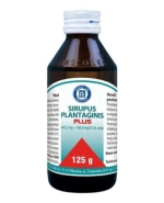 Sirupus Plantaginis Plus, (642,5 mg + 160,6 mg)/5 ml, syrop, 125 g