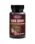 Skoczylas Kora Sosny z Argininą, 60 kapsułek