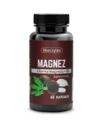 Skoczylas Magnez 4 formy + B6, czarna rzepa, 60 kapsułek