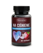 Skoczylas Na ciśnienie, potas, aronia, L-leucyna, 60 kapsułek