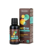 Skoczylas WitCynk, witamina C z cynkiem, krople, 30 ml