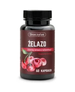 Skoczylas Żelazo, 3 formy z witaminą C, 60 kapsułek