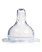 Canpol Babies EasyStart, smoczek do butelki szerokootworowej, silikonowy, rozmiar 4, kaszka, 1 sztuka