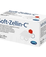 Soft-Zellin-C, kompres nasączony alkoholem, 6 cm x 3 cm, 100 sztuk