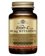Solgar Ester C-Plus 500 mg witaminy C, 50 kapsułek