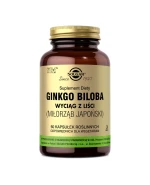 Solgar Ginkgo Biloba, 60 kapsułek