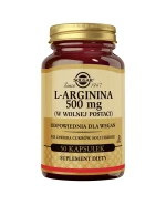 Solgar L-Arginina, 500 mg, 50 kapsułek