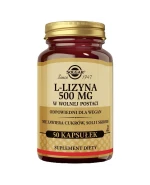 Solgar L-Lizyna w wolnej postaci, 50 kapsułek
