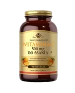 Solgar Witamina C 500 mg, smak pomarańczowy, 90 pastylek do ssania