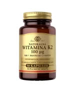 Solgar Naturalna Witamina K2 100 µg, 50 kapsułek