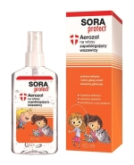 Sora Protect, aerozol na włosy zapobiegający wszawicy, 50 ml