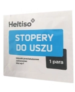 Heltiso, Stopery plastyczne do uszu, 1 para