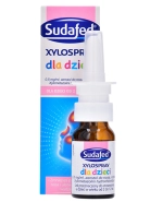 Sudafed XyloSpray dla dzieci 0,5 mg/ml, aerozol do nosa, 2-12 lat, 10 ml