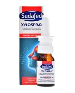 Sudafed XyloSpray 1 mg/ml, aerozol do nosa dla dzieci od 6 lat i dorosłych, 10 ml