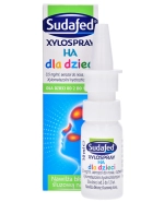 Sudafed XyloSpray HA dla dzieci 0,5 mg/ml, aerozol do nosa, 2-12 lat, 10 ml