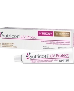 Sutricon UV Protect, silikonowy żel do pielęgnacji blizn z filtrem przeciwsłonecznym SPF 35, 15 ml