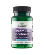Swanson Chromium Picoliante, chrom 200 µg, 100 kapsułek