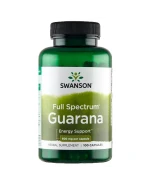 Swanson Guarana 500 mg, 100 kapsułek