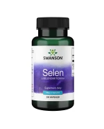 Swanson Selenium, selen 100 µg, 200 kapsułek