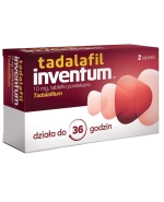 Tadalafil Inventum 10 mg, 2 tabletki powlekane