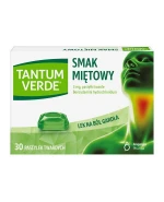 Tantum Verde 3 mg, smak miętowy, 30 pastylek