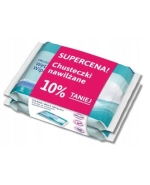 TENA Wet Wipes, Chusteczki nawilżane 3w1, 2x48 sztuk