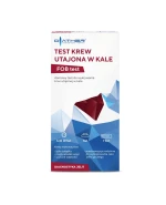 Test do wykrywania krwi utajonej w kale, kasetkowy, FOB test, 1 sztuka