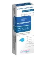 Domowe Laboratorium Test Narkotykowy, domowy test do wykrywania narkotyków w ślinie, 1 sztuka